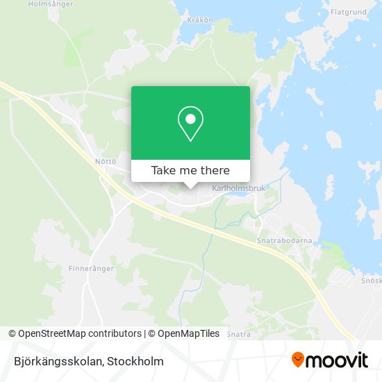 Björkängsskolan map