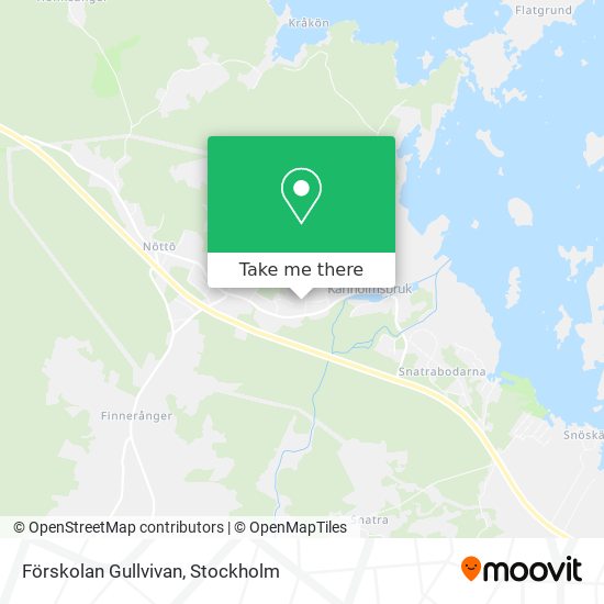 Förskolan Gullvivan map