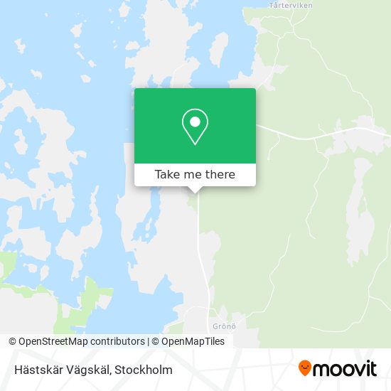 Hästskär Vägskäl map