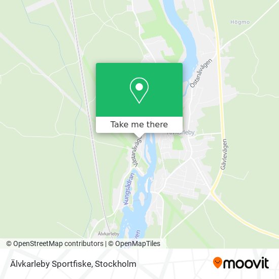 Älvkarleby Sportfiske map