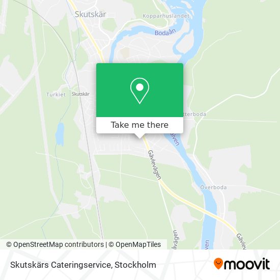 Skutskärs Cateringservice map