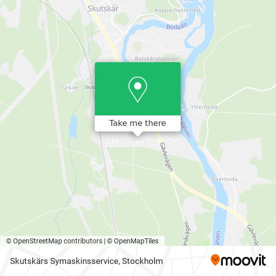 Skutskärs Symaskinsservice map