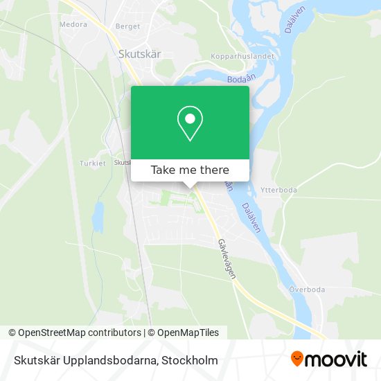 Skutskär Upplandsbodarna map