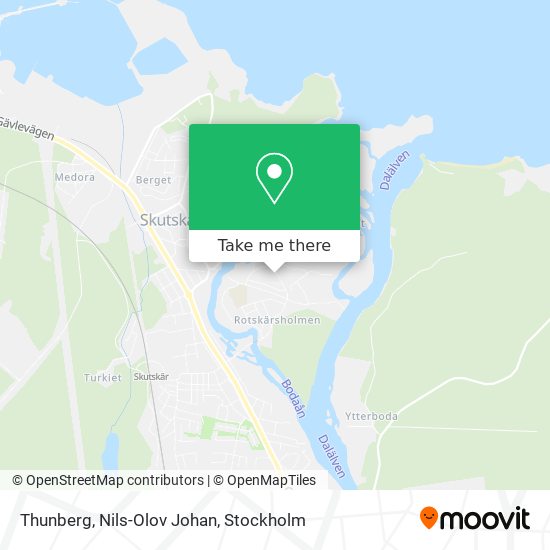 Thunberg, Nils-Olov Johan map