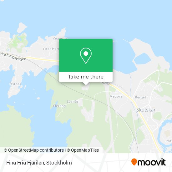 Fina Fria Fjärilen map