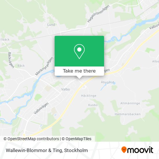 Wallewin-Blommor & Ting map