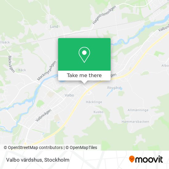 Valbo värdshus map