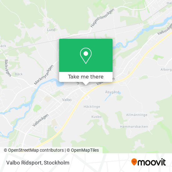 Valbo Ridsport map