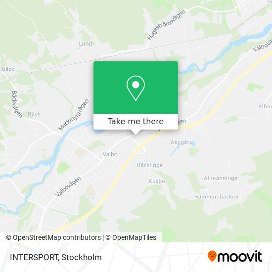 INTERSPORT map