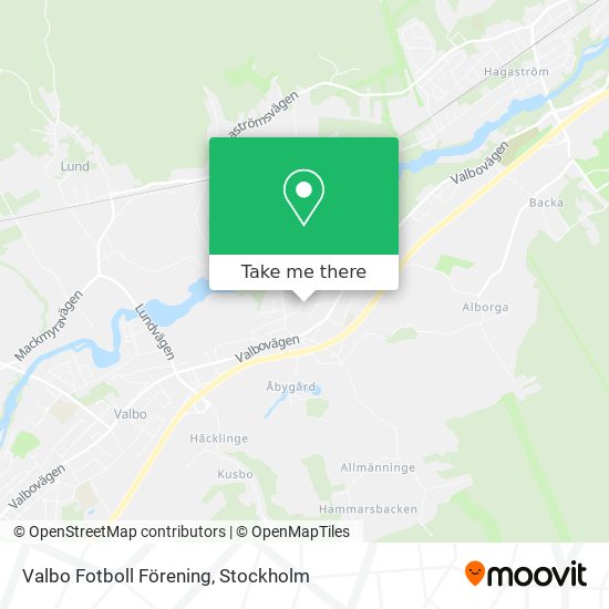 Valbo Fotboll Förening map