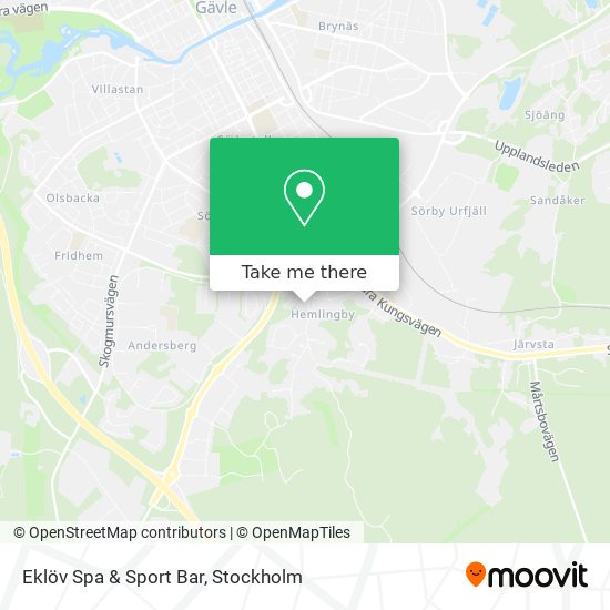 Eklöv Spa & Sport Bar map