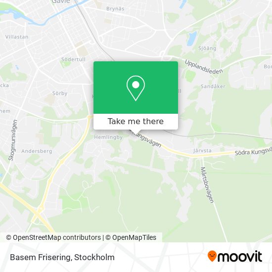 Basem Frisering map