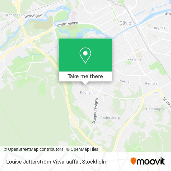 Louise Jutterström Vitvaruaffär map