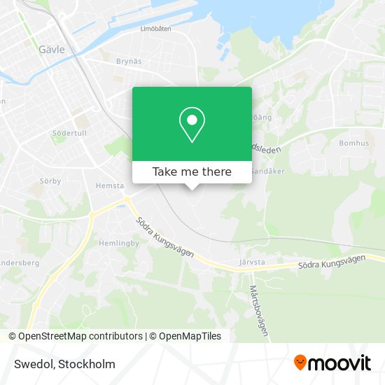 Swedol map