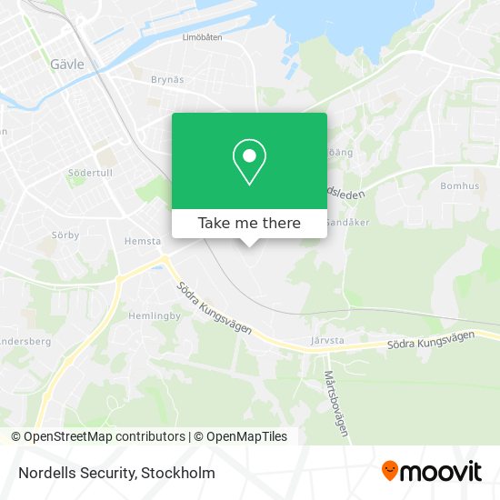 Nordells Security map