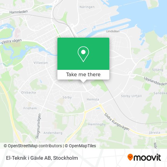 El-Teknik i Gävle AB map