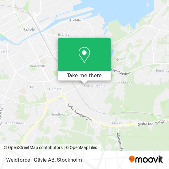 Weldforce i Gävle AB map