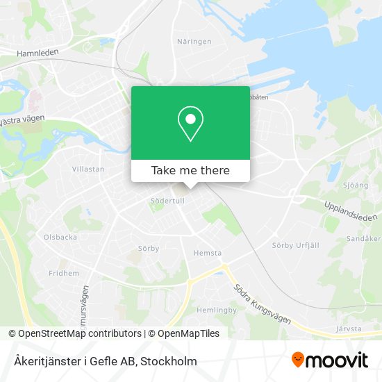 Åkeritjänster i Gefle AB map