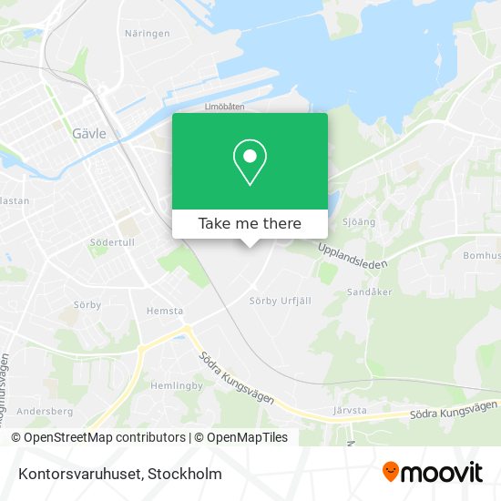 Kontorsvaruhuset map