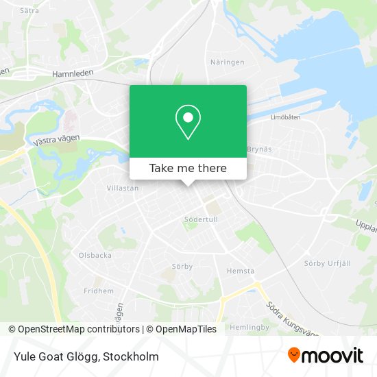 Yule Goat Glögg map