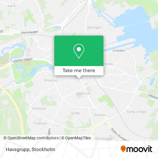 Havsgrupp map