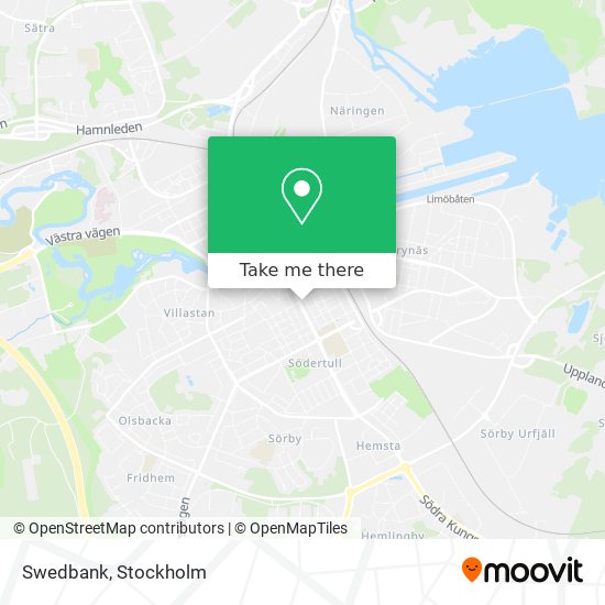 Swedbank map