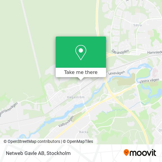 Netweb Gavle AB map