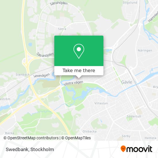 Swedbank map