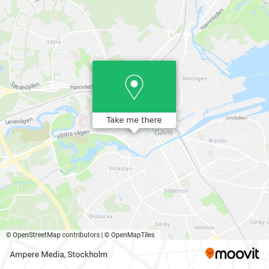 Ampere Media map