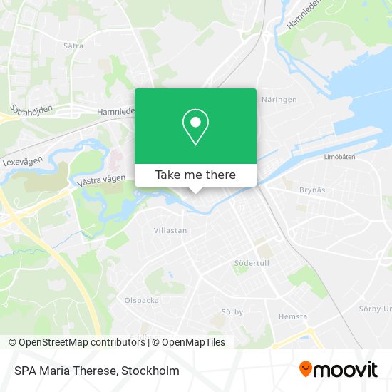 SPA Maria Therese map