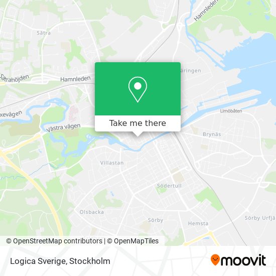 Logica Sverige map