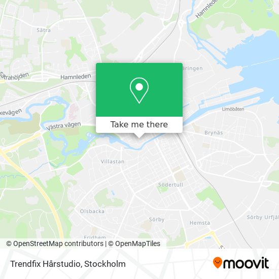 Trendfix Hårstudio map
