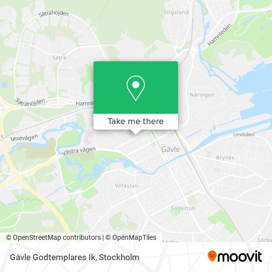 Gävle Godtemplares Ik map