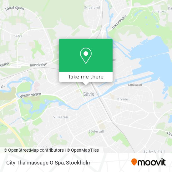 City Thaimassage O Spa map