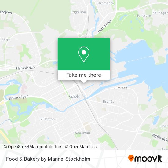 Food & Bakery by Manne map