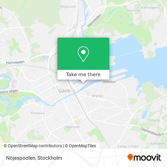 Nöjespoolen map