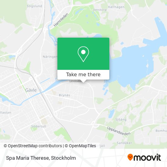 Spa Maria Therese map