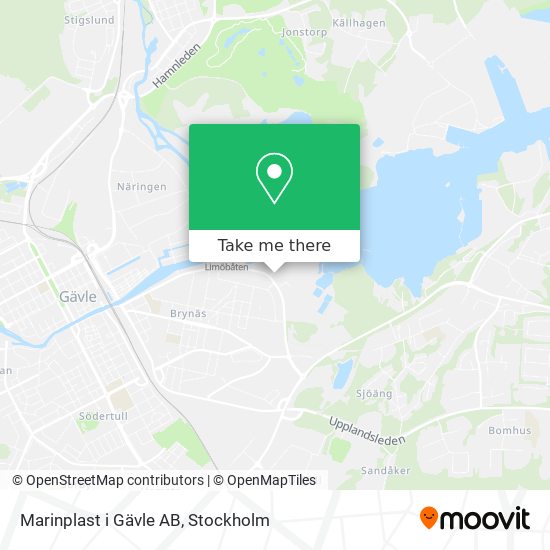 Marinplast i Gävle AB map