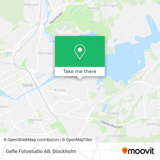 Gefle Fotostudio AB map