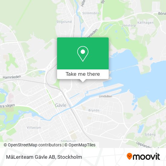 MåLeriteam Gävle AB map