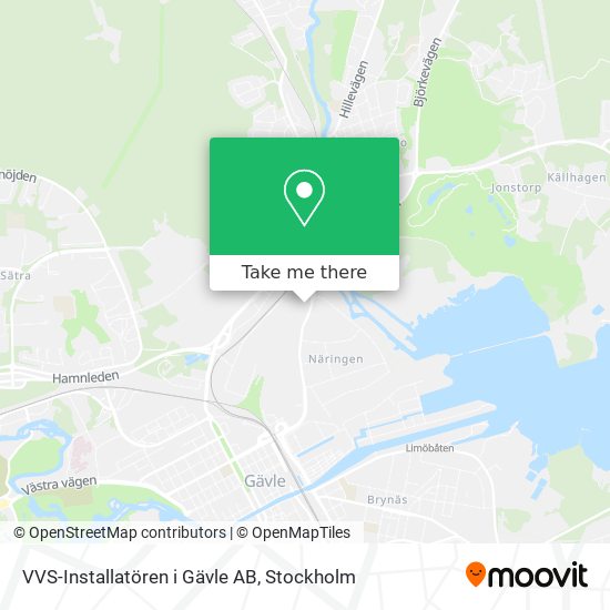 VVS-Installatören i Gävle AB map