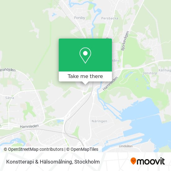 Konstterapi & Hälsomålning map