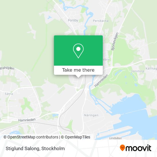 Stiglund Salong map