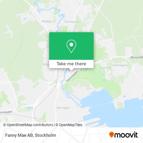 Fanny Mae AB map