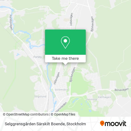 Selggrensgården Särskilt Boende map