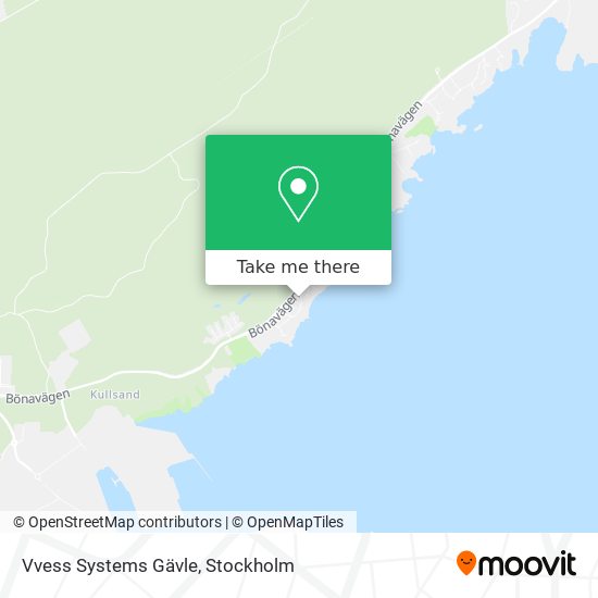 Vvess Systems Gävle map