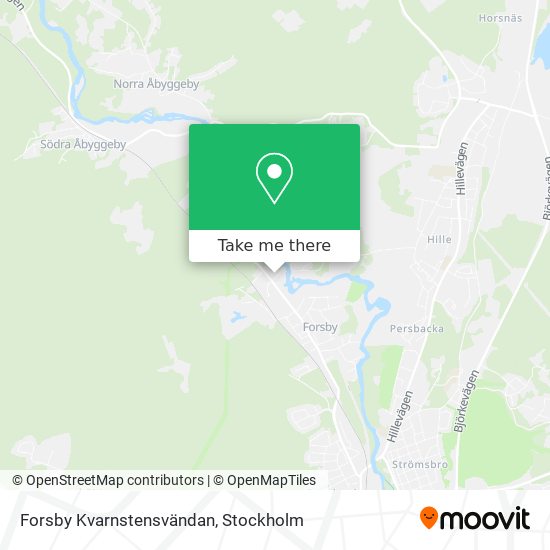 Forsby Kvarnstensvändan map