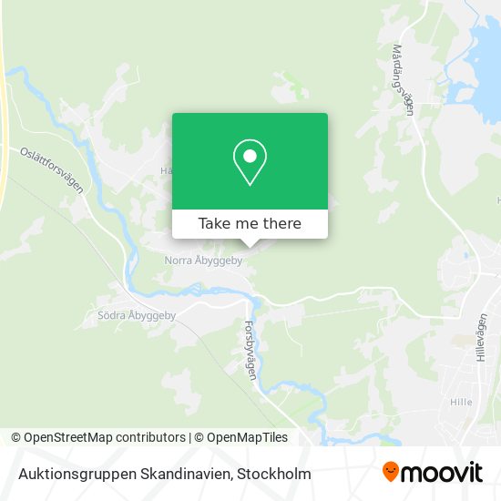 Auktionsgruppen Skandinavien map