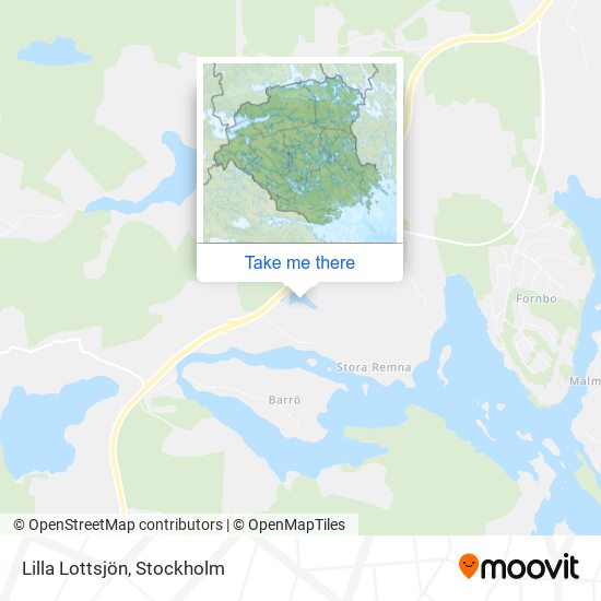 Lilla Lottsjön map