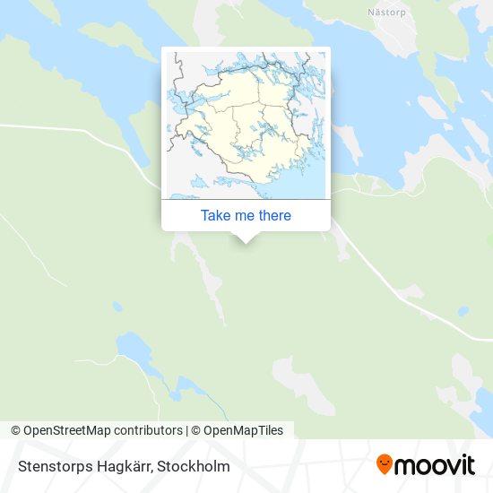 Stenstorps Hagkärr map